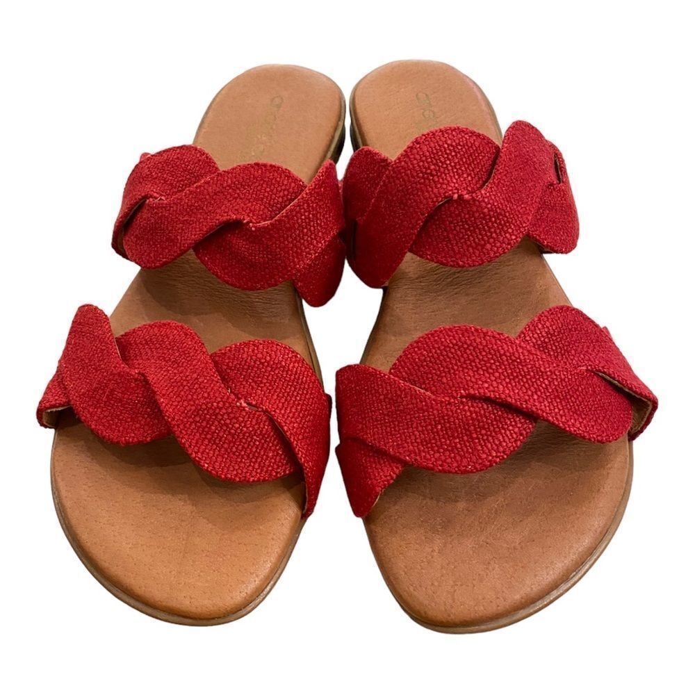 Andre Assous Red Sandals - Picture 4 of 6